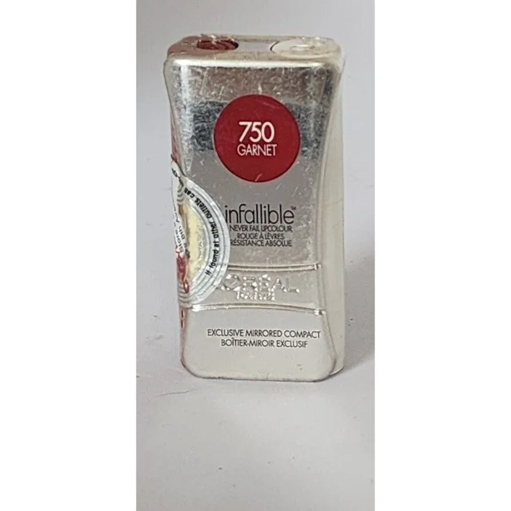 LOREAL L'Oreal Infallible Never Fail Lipcolour Lipstick Classic Shade 750 Garnet